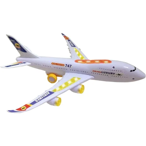 Luxury Airplane 747 With Lights and Real Sounds Large