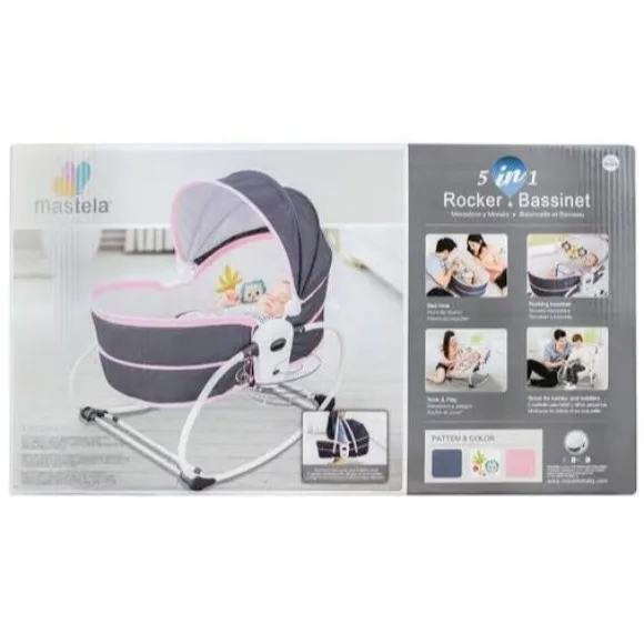 Mastela 5 In 1 Rocker Bassinet Set