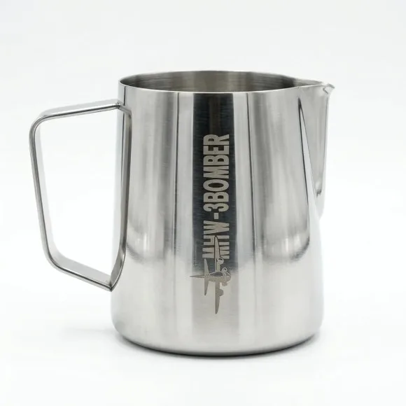 MHW 3 Bomber Milk Frother Jug Steamer Cup Large Capacity Milk Frother Jug Milk Steamer Tools Latte Art Pitcher Coffee Accessories  400/600ml