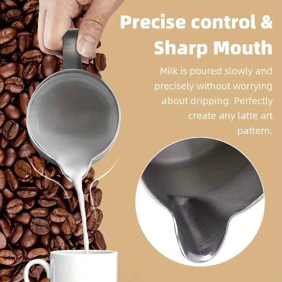 Italian Style Milk Frothing Pitcher Steaming Pitchers Professional Milk Foam Jug Latte Art Making Tools 500ml / 700ml