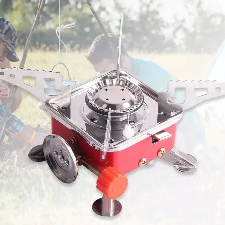 Emergency Portable Gas Stove, Windproof Camp Stove, Portable Collapsib – Yahan Sab Behtar Hai!