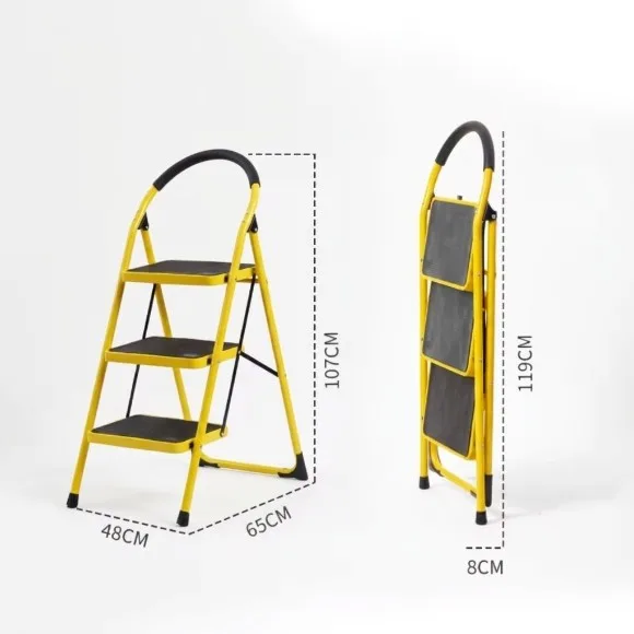 Modern Design Folding Tubular Ladder 3-5 Step Home Ladder