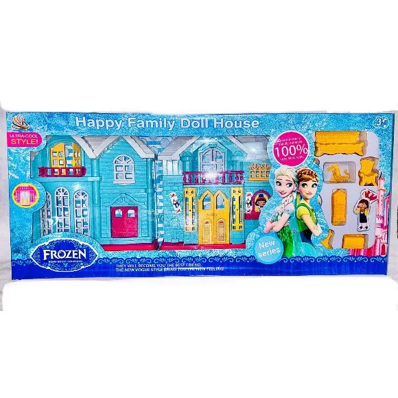 My Happy Family Doll House Play Set