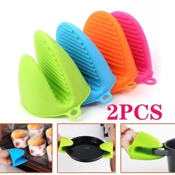 Pack of 2 Silicone Hot Plate Holder