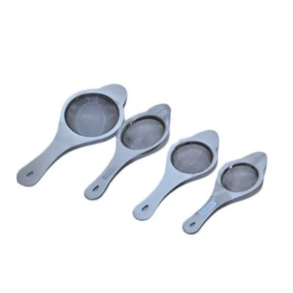 Pack of 4 - Tea Strainer - Silver