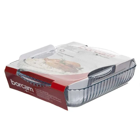 Pasabahce Borcam Glass Baking Dishes Set of 2 (1.9L + 3.2L) thumbnail 5