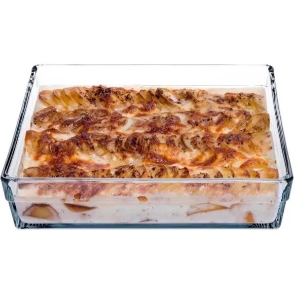 Pasabahce Borcam Glass Square Dish - 29CM thumbnail 3