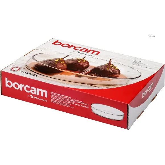 Pasabahce Borcam Ovenware Oval  2Ltr - 12 x 8.5 Inch thumbnail 4
