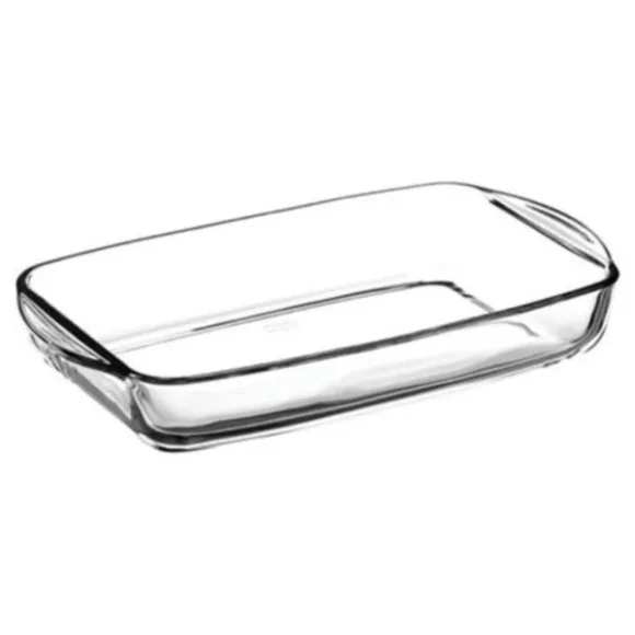 Pasabahce Borcam Rectangular Ovenware Tray - 1000ml 33x19cm thumbnail 2