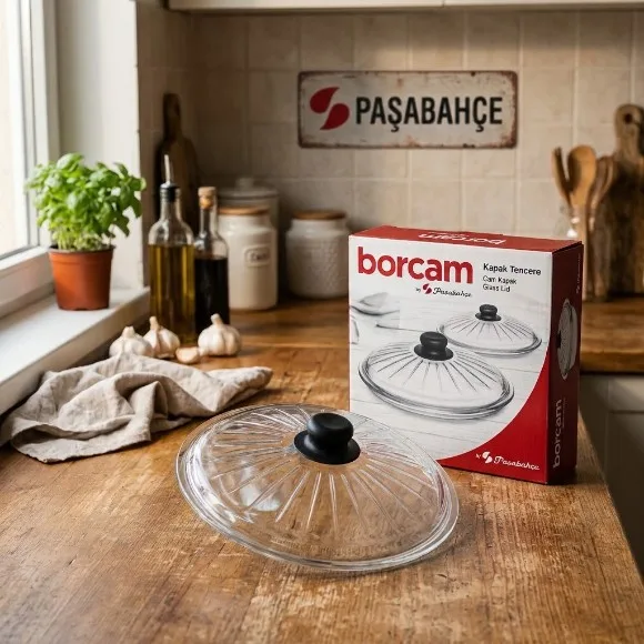 Pasabahce  Glass lid with Handle