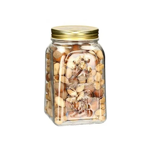 Pasabahce Homemade Metal Cover Glass Jar - 1500ml thumbnail 3