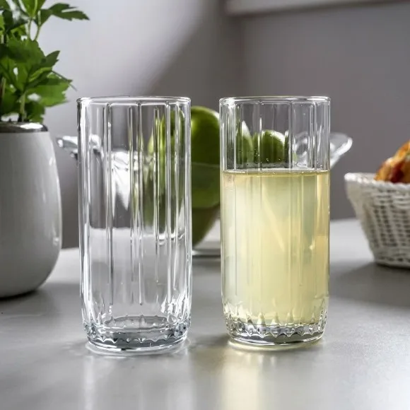 Pasabahce Leia HB Tumbler Water Juice Glass Set of 6 - 300ml thumbnail 4