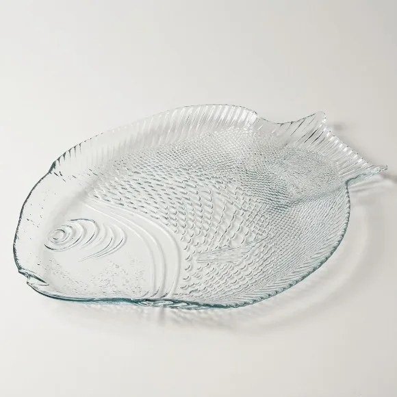 Pasabahce Marin Fish Glass Serving Platter thumbnail 3