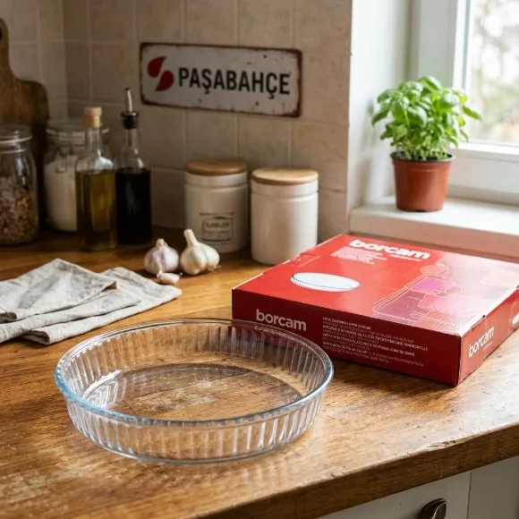 Pasabahce  Round Borcam Baking Tray 26cm