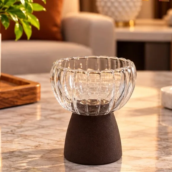 Pedestal Serving Dessert Bowl 1-Pcs