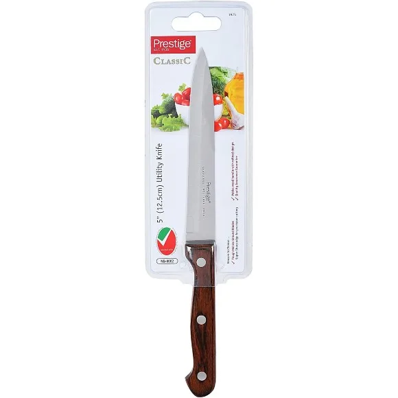 Prestige Classic Utility Knife 12.5cm Wooden Handle 1975(50513)