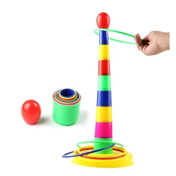 Ring Toss Game For Kids Multicolour