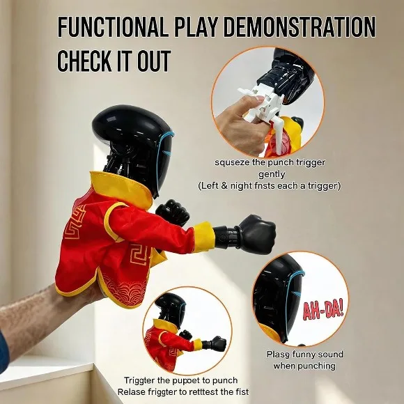 Robot Boxing Hand Puppet