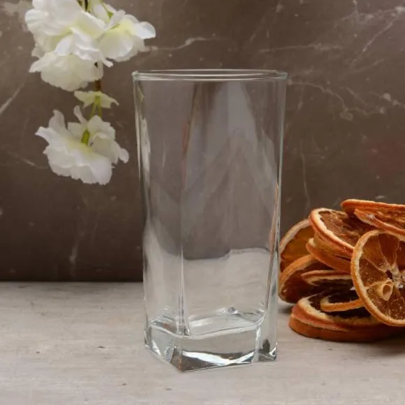 Pasabahce Carre Tumbler Glass Set of 6 - 290ml thumbnail 4