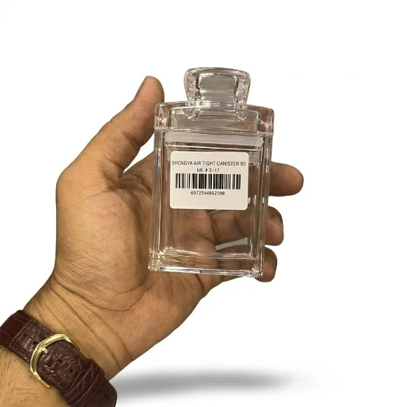 SHENGYA Acrylic Airtight Canister - 150ml