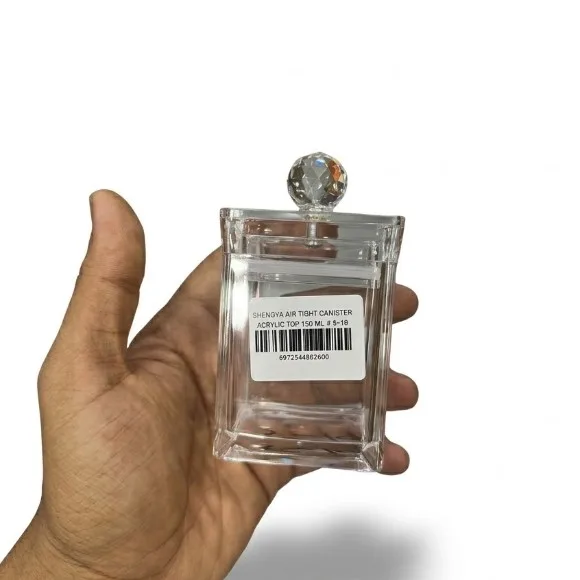 SHENGYA Acrylic Airtight Canister - 150ml