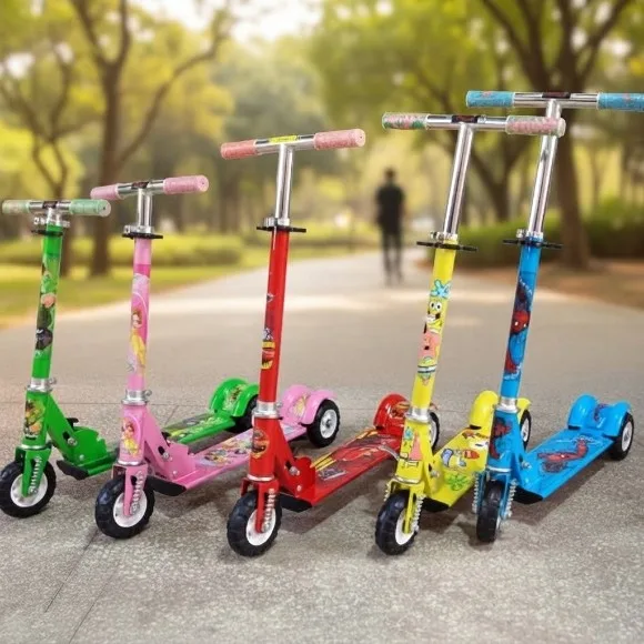 Shopino Kids Scooter - Bacchon ki Scooty - 3 Wheel - 3 to 10 Years