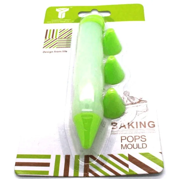 Silicone Decorating Pen with 3 Nozzles