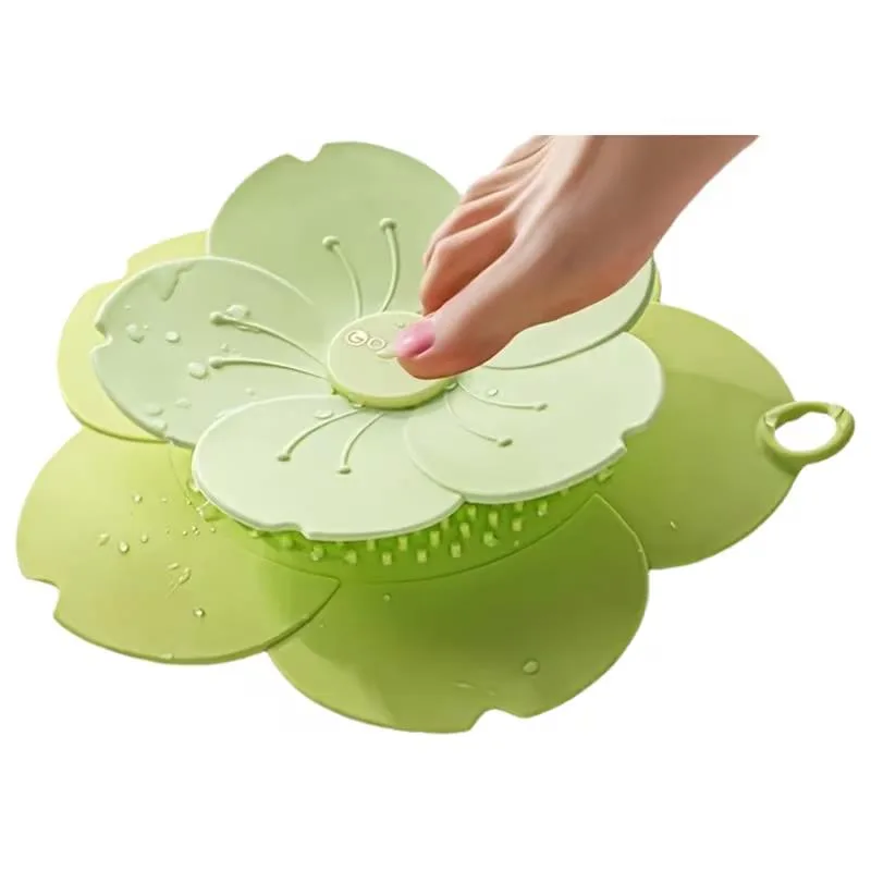 Silicone Drain Plug & Filter Multi-Function for Shower, Bath, Kitchen, Easy Install