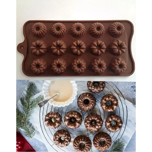 Silicone Mini Bundt Chocolates Mould