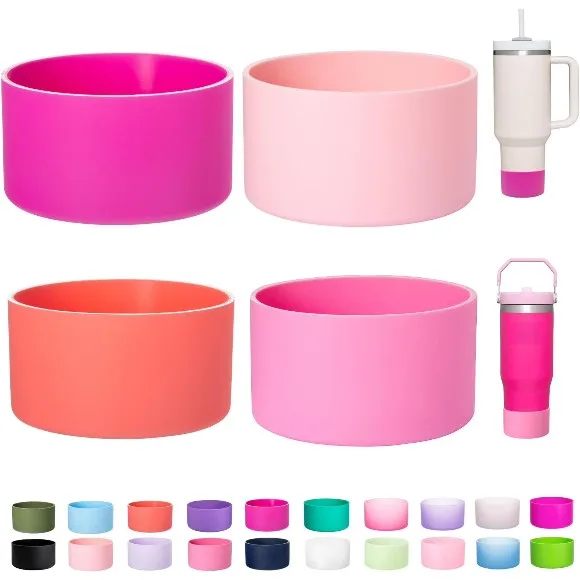 Silicone Tumbler Boot Matt Silicone Boot Liner for Tumbler Quencher 1 pc