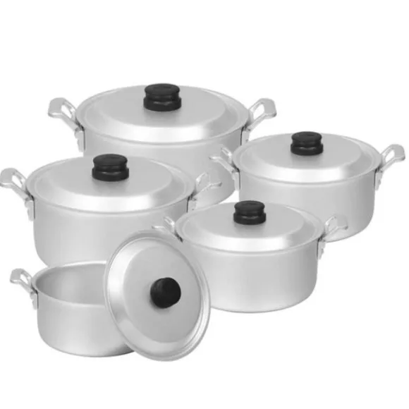 Sonex Aluminium Casted Handle 5 Pots Set