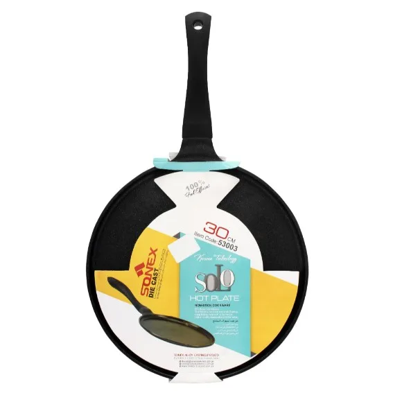 Sonex Solo Hot Plate - PTF Non Stick Coating - 53003 - 30 cm