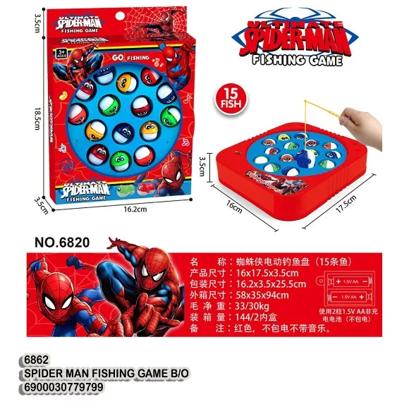 Spider-Man Fishing Game