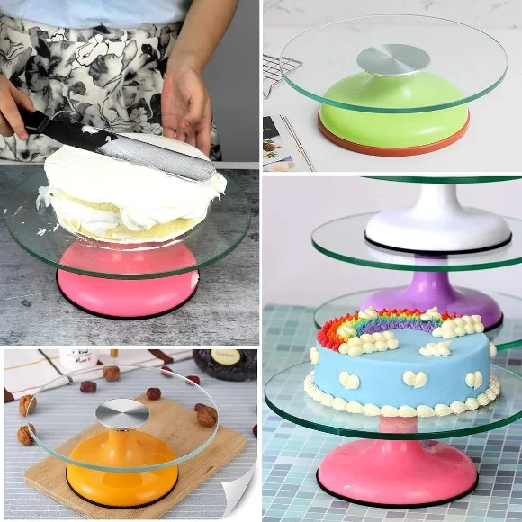  Spinning Cake Plate Turntable 30cm 