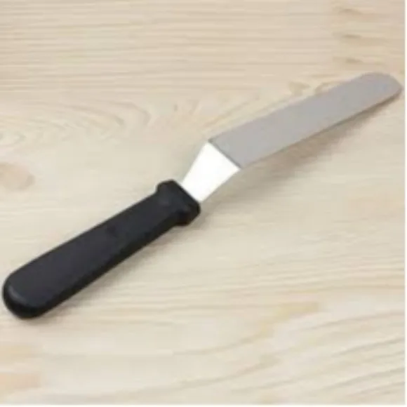 Stainless Steel Angled Icing Spatula 14 Inch (LARGE)