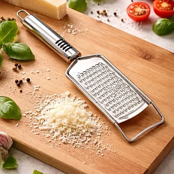 Stainless Steel Cheese Garlic Grater Peeler