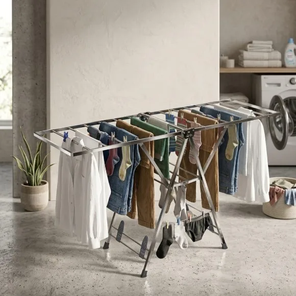 Stainless Steel Cloth Drying Hanger 80Kg