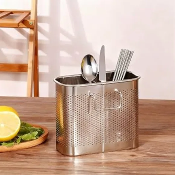 Stainless Steel Cutlery Holder