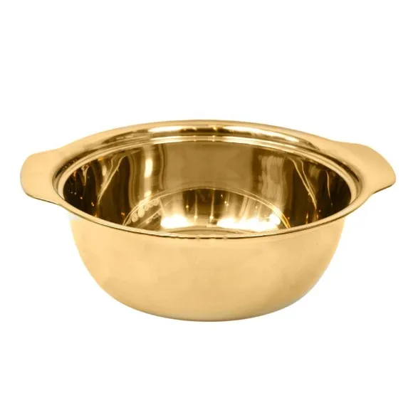 Stainless Steel Mixing Bowl Golden thumbnail 2