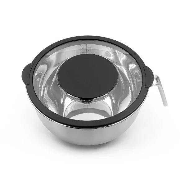 Stainless Steel Mixing Bowl with Grater thumbnail 3