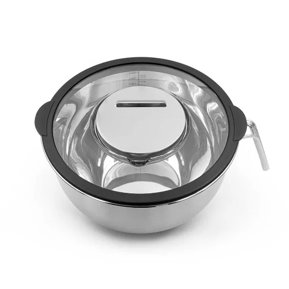 Stainless Steel Mixing Bowl with Grater thumbnail 6