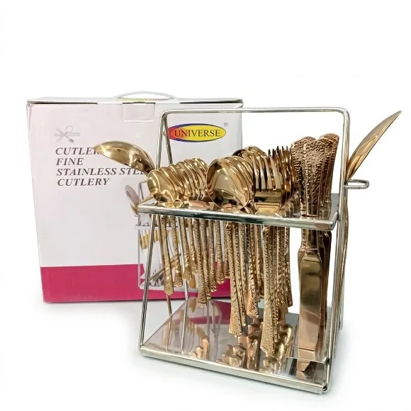 Stainless Steel Cutlery Rose Gold 32Pcs Set