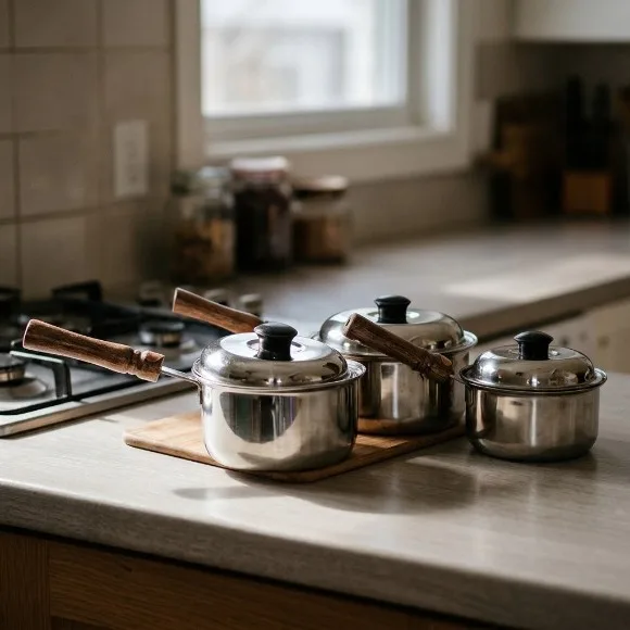 Stainless Steel Sauce Pan One Piece (No 1)