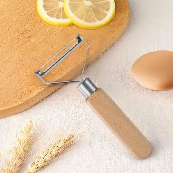 Stainless Steel Vegetable Peeler for Kitchen Potato Carrot Handle 1-Pack