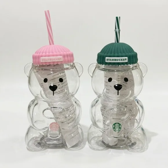 Starbucks Bearista Viral Bear Cup with Straw - Limited Edition