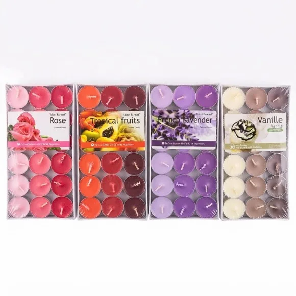 Talent Fareast Scented Tealights Candles 36 Pcs