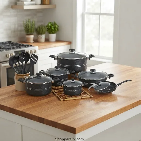 Thai Kitchen Ware Cooking Set 16 Pcs