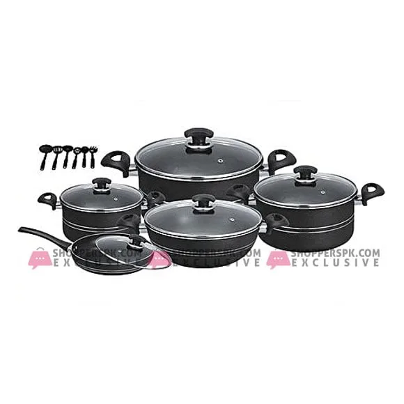 Thai Kitchen Ware High Quality 16Pcs Non Stick Set
