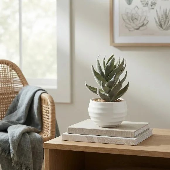 The Florist Artificial Cactus Plant with Pot - FL69