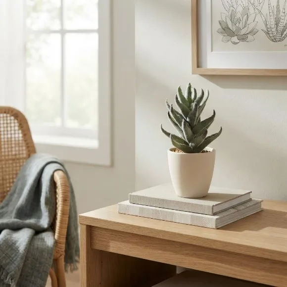 The Florist Artificial Cactus Plant with Pot - FL73